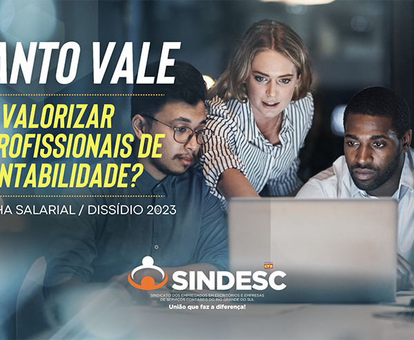 Sindesc RS apresenta pauta da categoria na primeira reunião de negociação com patronal