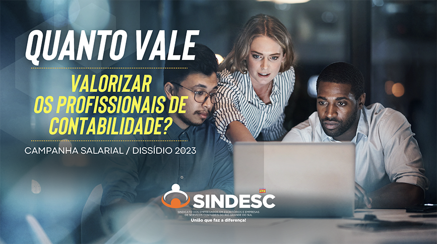 Sindesc RS apresenta pauta da categoria na primeira reunião de negociação com patronal